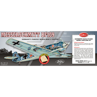 Guillow's Messerschmitt - Laser Cut Balsa Plane Model Kit