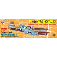 Guillow's 501 Warhawk Balsa Plane Model Kit - GUI-501