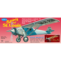 Guillow's Spirit of St. Louis Balsa Plane Model Kit