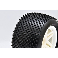 TT truck tyres mounted w/rims (4PCE) - HB-11105