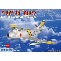HobbyBoss 1/72 F-86F-30 “Sabre” Fighter Plastic Model Kit [80258]