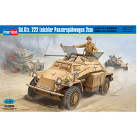 HobbyBoss 1/35 Sd.Kfz. 222 Leichter Panzerspahwagen 2cm Plastic Model Kit [82442]