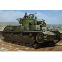 HobbyBoss 1/35 Soviet T-28 Medium Tank (Welded) Plastic Model Kit [83852]
