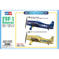 HobbyBoss 1/72 F8F-1 Bearcat Plastic Model Kit [87267]