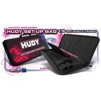 HUDY COMPLETE SET OF SET-UP TOOLS & CARRY BAG 1-8TH OFFROAD - HD108856