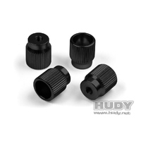 HUDY ALU NUT FOR 1/10 TOURING SET-UP SYSTEM 4PCS - HD109360