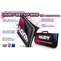 HUDY SET-UP BAG FOR 1/8 ON-ROAD CARS - CUSTOM NAME -  HD199230-C