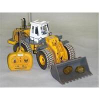 HOBBY ENGINES ECONOMY VERSION FRONT END LOADER WITH 2.4GHZ RADIO, NIMH BATT - HE0806