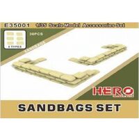 Hero Hobby E35001 1/35 Sandbags Set Plastic Model Kit - HE35001