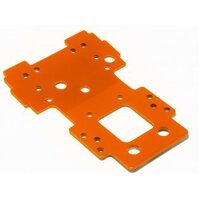 HPI 105892 Bulkhead Lower Plate 2.5mm (Orange) - HPI-105892