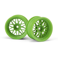 HPI HRE C90 Wheel 26mm Green (6mm Offset/2Pcs) [106772]