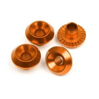 HPI Wheel Washer (Orange/4Pcs) [86986]
