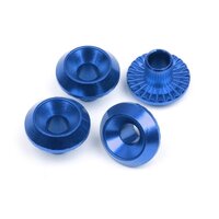 HPI Wheel Washer (Blue/4Pcs) [86989]