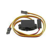 Hitec S Heavy Duty High Channel Switch Harness With Rx Charger Cord, Gold - HRC54407