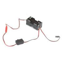 Hitec Switch Harness & Battery Box (7201 + 7202) - HRC57203