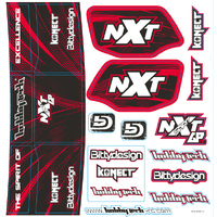 HOBBYTECH Stickers Spirit NXT GP 2.0 - HT-STICK-NXTGP-2.0