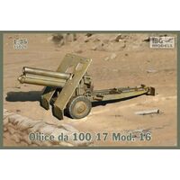 IBG 1/35 Obice da 100/17 Mod. 16 (Italian version of Skoda 100mm Howitzer) Plastic Model Kit [35028]