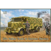 IBG 1/35 3Ro Italian Truck in German Service Plastic Model Kit [35054]