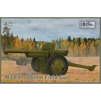 IBG 1/35 M1897 Field Gun Plastic Model Kit [35058]