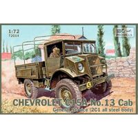 IBG 1/72 Chevrolet C.15A No.13 Cab General Service (2C1 all steel body) Plastic Model Kit [72014]