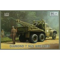 IBG 1/72 DIAMOND T 969 Wrecker Plastic Model Kit [72020]