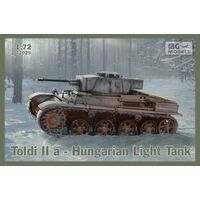 IBG 1/72 Toldi II A Hungarian Tank Plastic Model Kit [72029]