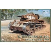 IBG 1/72 Stridsvagn M/40 L Swedish light tank Plastic Model Kit [72036]