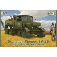 IBG 1/72 Scammell Pioneer SV/2S Heavy Breakdown Tractor Plastic Model Kit [72077]