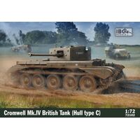 IBG 1/72 Cromwell Mk.IV British Tank (Hull Type C) Plastic Model Kit [72102]