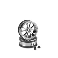 Tactic - Slash | Bandit | DR10, Street Eliminator 2.2" 12mm hex front wheel - (chrome)