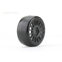 Jetko 1/8 GT BUSTER Tyres (Radia Rim/Black/Medium Soft/Belted) (2pcs) [1101RBMSGB]