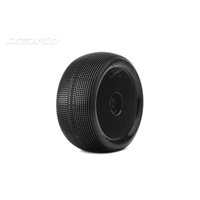 Jetko 1/8 LESNAR Truggy Tyres (Dish/White Rim/Ultra Soft) (2pcs) [1204DWUSG]