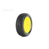 Jetko 1/10 Buggy 2WD Front-DESIRER/Dish/Yellow Rim/Super Soft [2008DYSSG]