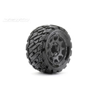 Jetko 1/10 ST 2.8 EX-ROCKFORM Tyres (Claw Rim/Black/Medium Soft/12mm 0 o/s) [2703CBMSGNB1]