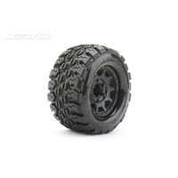 Jetko 1/10 MT 2.8 EX-KING COBRA Tyres (Claw Rim/Black/Medium Soft/12mm 1/2 o/s) [2802CBMSGNB2]
