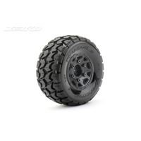 Jetko 1/10 SC EX-TOMAHAWK Tyres (Claw Rim/Black/Medium Soft/14mm) [3101CBMSGNB3]