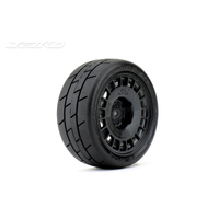 Jetko 1/10 GT FORMULA Tyres (Claw Rim/Black/Super Soft) (4pcs) [3204CBSSG]