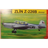 Kovozavody KPM0003 1/72 Zlin Z-226B Bohatyr Plastic Model Kit - KPM0003