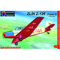 Kovozavody 1/72 Zlin Z-126 Early Plastic Model Kit