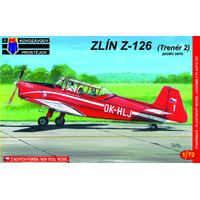 Kovozavody KPM0023 1/72 Zlin Z-126 Late Plastic Model Kit - KPM0023