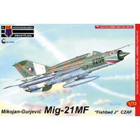 Kovozavody 1/72 MiG-21MF CZAF Plastic Model Kit