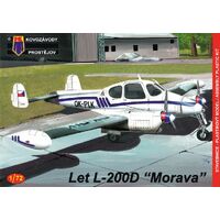 Kovozavody 1/72 Let L-200D Morava Plastic Model Kit
