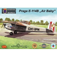 Kovozavody 1/72 Praga E-144B Air Baby Plastic Model Kit