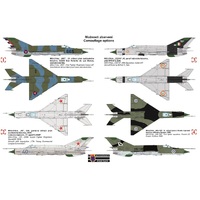 Kovozavody KPM0102 1/72 MiG-21BIS Fin,Rus,Cuba,Ind w/weapons Plastic Model Kit - KPM0102