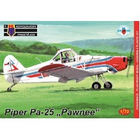 Kovozavody KPM0123 1/72 Piper Pa-25 PawneeCZ,YUG,PL,GB Plastic Model Kit - KPM0123