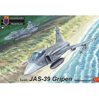 Kovozavody 1/72 JAS-39 Gripen International Plastic Model Kit