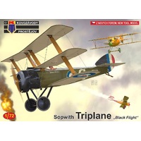 Kovozavody 1/72 Sopwith Triplane "Black Flight" Plastic Model Kit