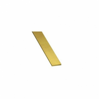K&S Brass Bendable Strip 0.032 x 1/4 & 1/2 x 12" (4)