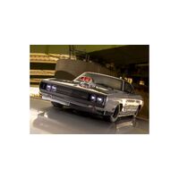 Kyosho 1/10 Fazer Mk2 1970 Dodge Charger Supercharged VE Gray 4WD Electric Car Readyset [34492T1]