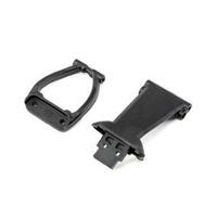 Losi Front Bumper/Skid Plate & Support - Rock Rey - LOS231021